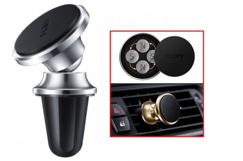 Магнітний автомобільний тримач Roidmi Z1 Silver